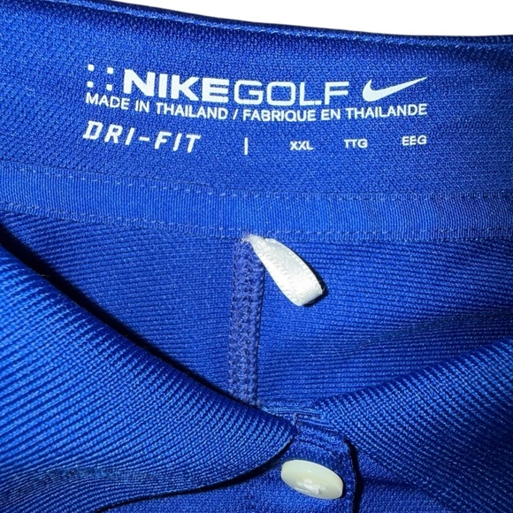 NIKE GOLF Performance Dry Fit Women’s Polo - 2XL Royal Blue - Picture 6 of 12
